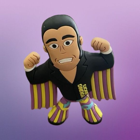 3D Figural Micro Brawlers Pro Wrestling Crate Japan Nick Jackson Young Buck B21 - Picture 1 of 5